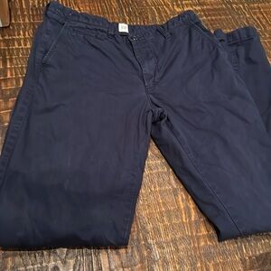 Gap navy pants sz 32/36 relaxed
